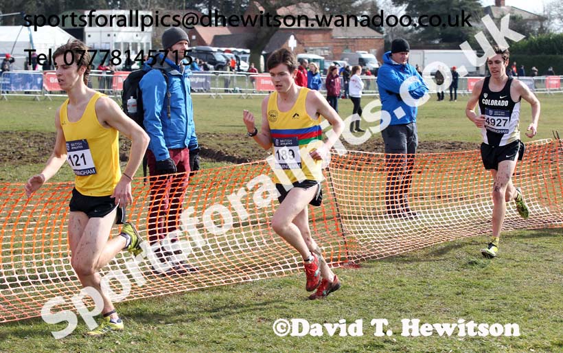 Mens under-20s Inter Counties Cross Country,  Cofton Park, Birmingham. Photo: David T. Hewitson/Sports for All Pics